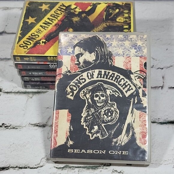 Sons Of Anarchy DVDs - Complete Seasons 1-6 Lot - Picture 1 of 7
